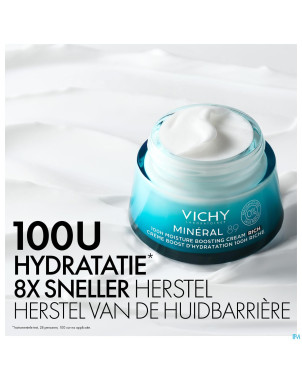 Vichy mineral 89 creme riche   50ml