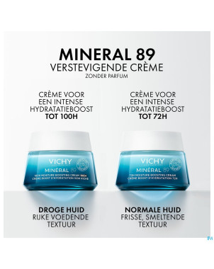 Vichy mineral 89 creme riche   50ml