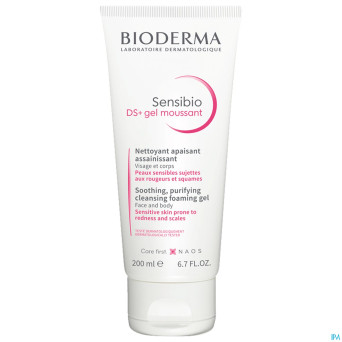 Bioderma sensibio ds+ gel moussant    200ml nf