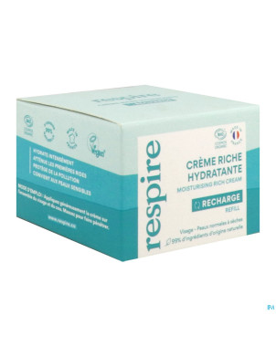Respire creme riche hydratante    recharge 50ml