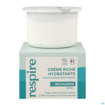 Respire creme riche hydratante    recharge 50ml