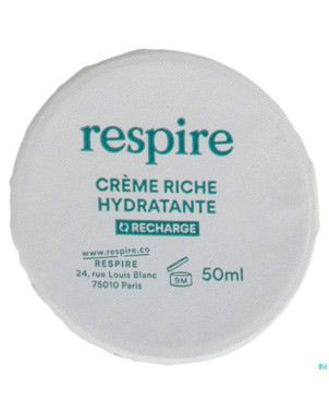 Respire creme riche hydratante    recharge 50ml