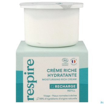 Respire creme riche hydratante    recharge 50ml
