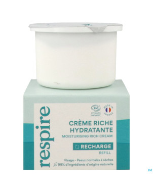 Respire creme riche hydratante    recharge 50ml
