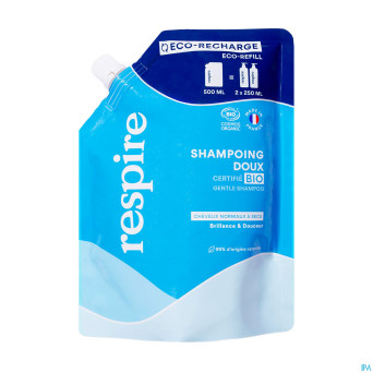 Respire shampoing doux    eco-recharge 500ml