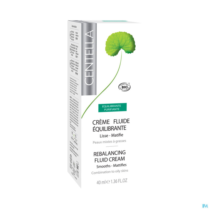Centella cr fluide equilibrante bio  fl pompe 40ml