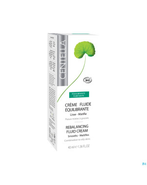 Centella cr fluide equilibrante bio  fl pompe 40ml