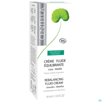 Centella cr fluide equilibrante bio  fl pompe 40ml