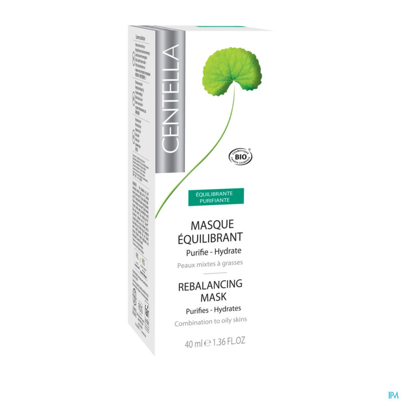 Centella masque equilibrant bio    fl pompe 40ml