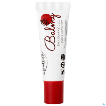 Purobio balmy 01 baume a levres framboise bio