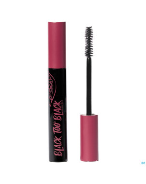 Purobio mascara noir black too black bio