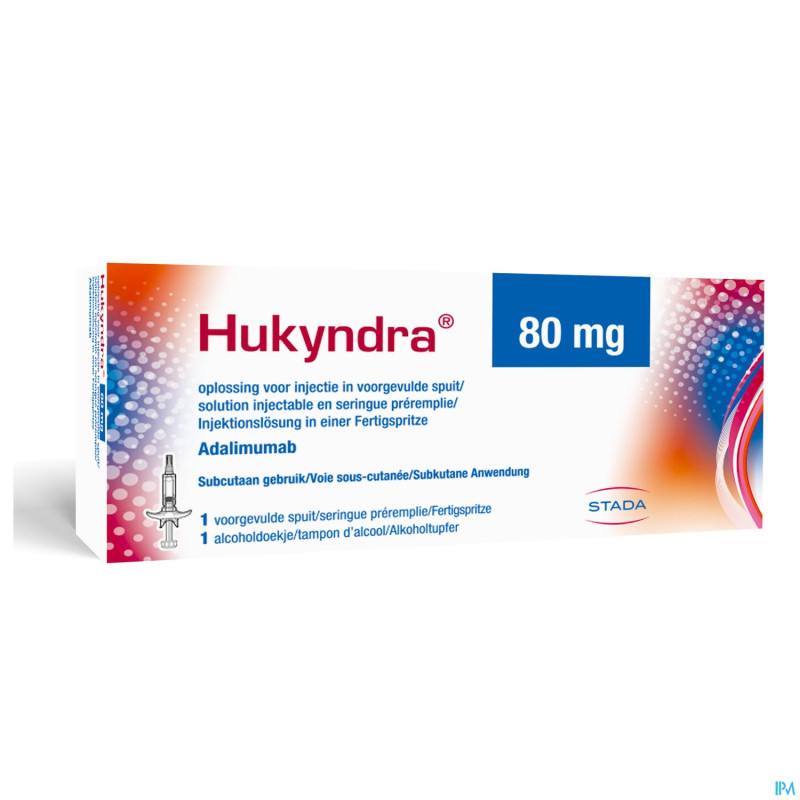 Hukyndra 80mg/0,8ml    seringue prerempli 1