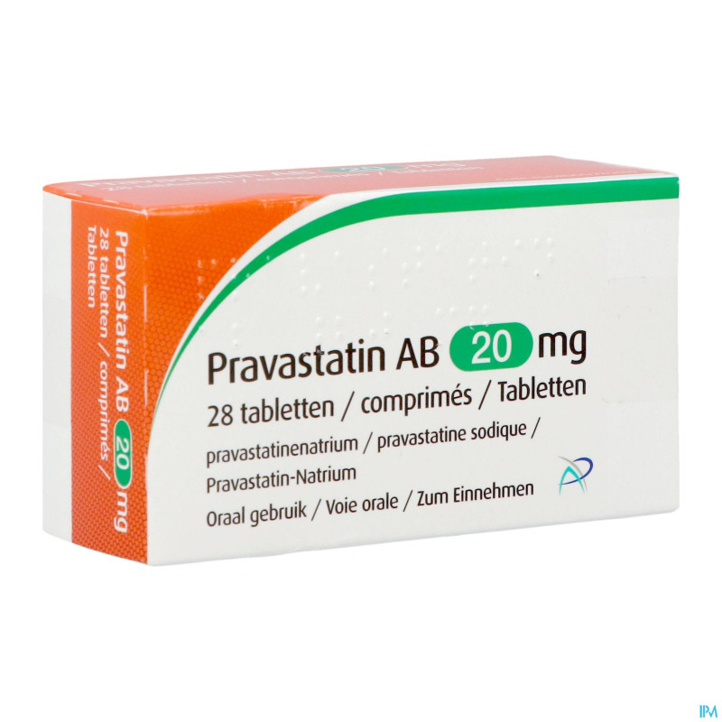 Pravastatin ab 20mg    comp 28