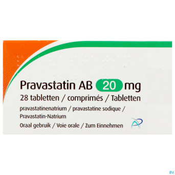 Pravastatin ab 20mg    comp 28
