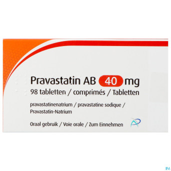 Pravastatin ab 40mg    comp 98
