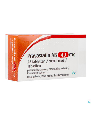 Pravastatin ab 40mg    comp 28