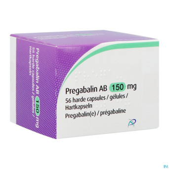 Pregabaline ab 150mg caps dur 56