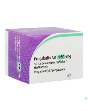 Pregabaline ab 150mg caps dur 56