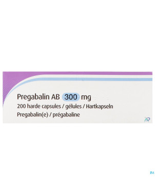 Pregabaline ab 300mg caps dur 200