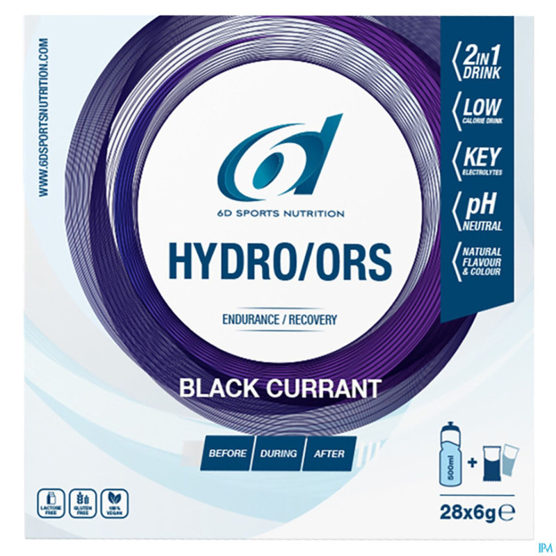 6d hydro ors blackcurrant    sach 28x6g