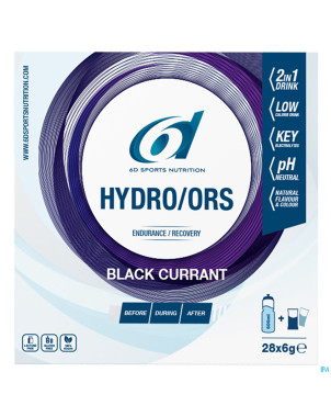 6d hydro ors blackcurrant    sach 28x6g