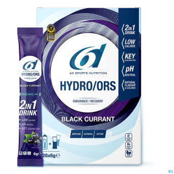 6d hydro ors blackcurrant    sach 28x6g
