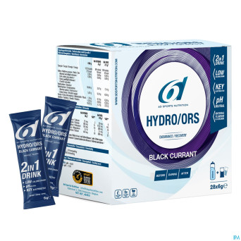 6d hydro ors blackcurrant    sach 28x6g