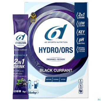 6d hydro ors blackcurrant    sach 28x6g