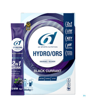 6d hydro ors blackcurrant    sach 28x6g