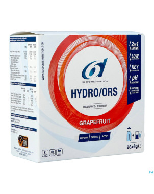 6d hydro ors grapefruit  sach 28x6g