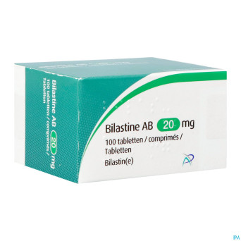 Bilastine ab 20mg   comp 100 x 20mg
