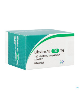 Bilastine ab 20mg   comp 100 x 20mg
