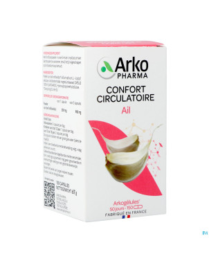 Arkogelules ail    caps 150