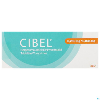 Cibel 0,250mg/0,035mg   comp 3 x 21
