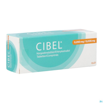 Cibel 0,250mg/0,035mg   comp 6 x 21