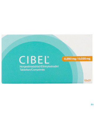 Cibel 0,250mg/0,035mg  comp 13 x 21