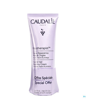 Caudalie vinotherapist duo creme mains  75ml promo