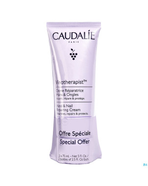 Caudalie vinotherapist duo creme mains  75ml promo