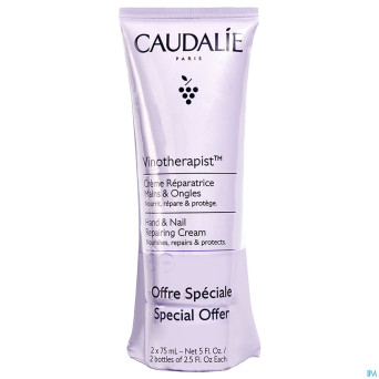 Caudalie vinotherapist duo creme mains  75ml promo