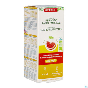 Superdiet pamplemousse 420 bio    100ml
