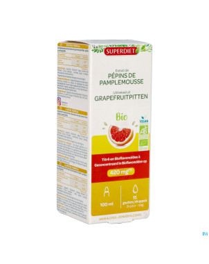 Superdiet pamplemousse 420 bio    100ml