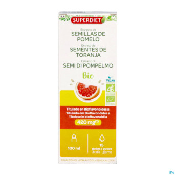 Superdiet pamplemousse 420 bio    100ml
