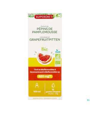 Superdiet pamplemousse 420 bio    100ml