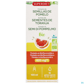 Superdiet pamplemousse 420 bio    100ml
