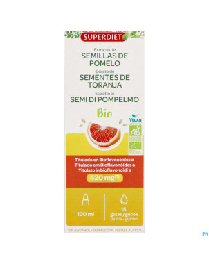 Superdiet pamplemousse 420 bio    100ml