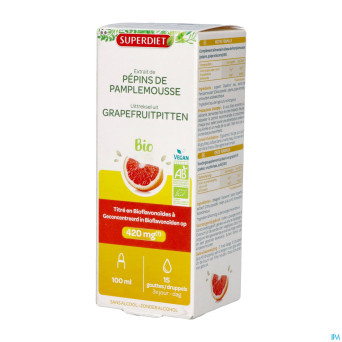 Superdiet pamplemousse 420 bio    100ml
