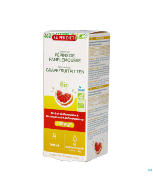 Superdiet pamplemousse 420 bio    100ml