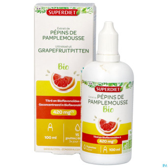 Superdiet pamplemousse 420 bio    100ml