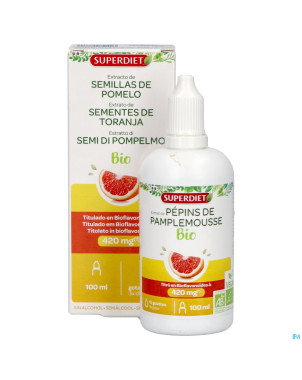 Superdiet pamplemousse 420 bio    100ml