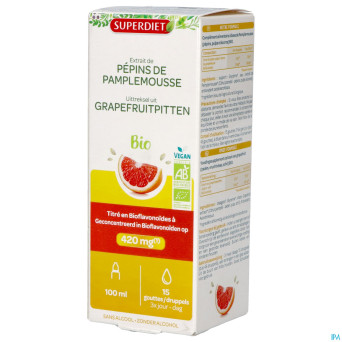 Superdiet pamplemousse 420 bio    100ml